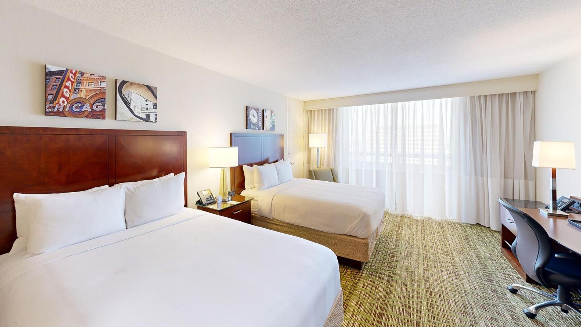 Marriott Chicago O'Hare Hotel Rosemont Ngoại thất bức ảnh